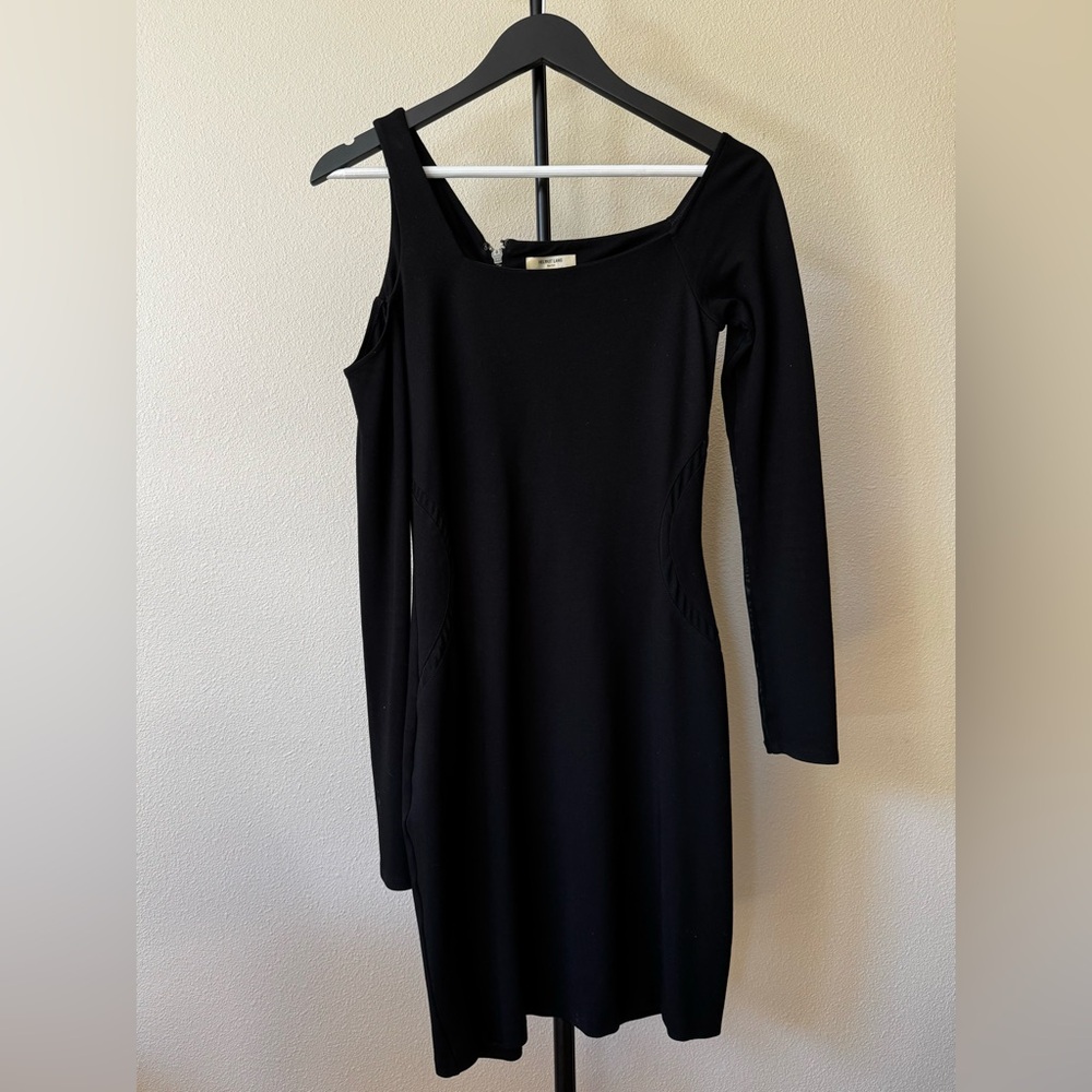 Helmut Lang bodycon Black Dress US 8